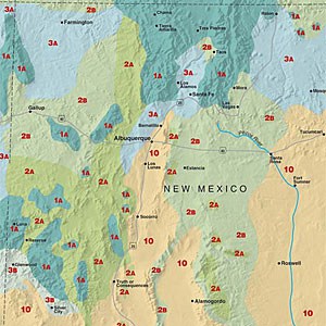 new mexico map